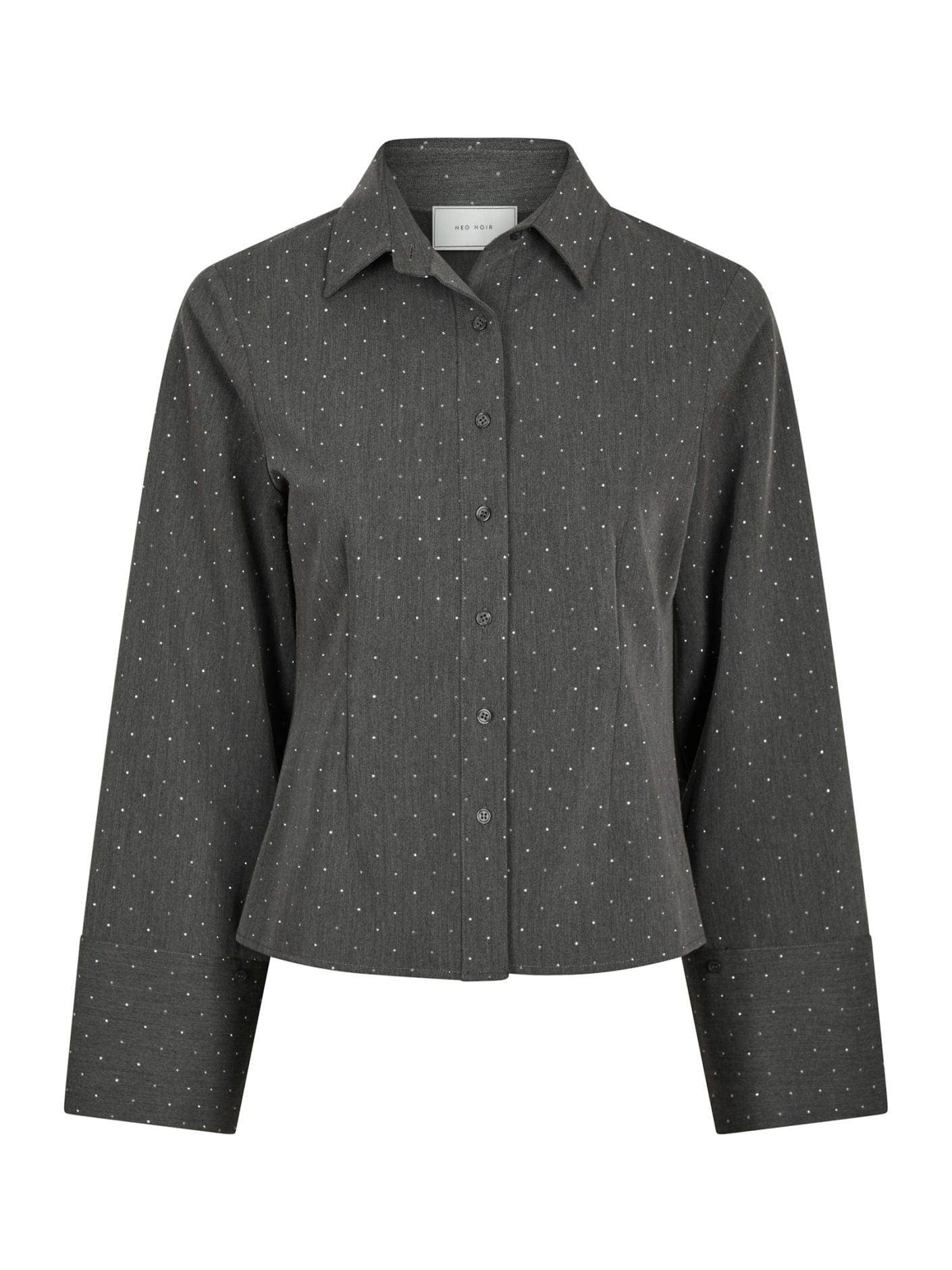 Rosa Bedazzled Blouse - Grijs