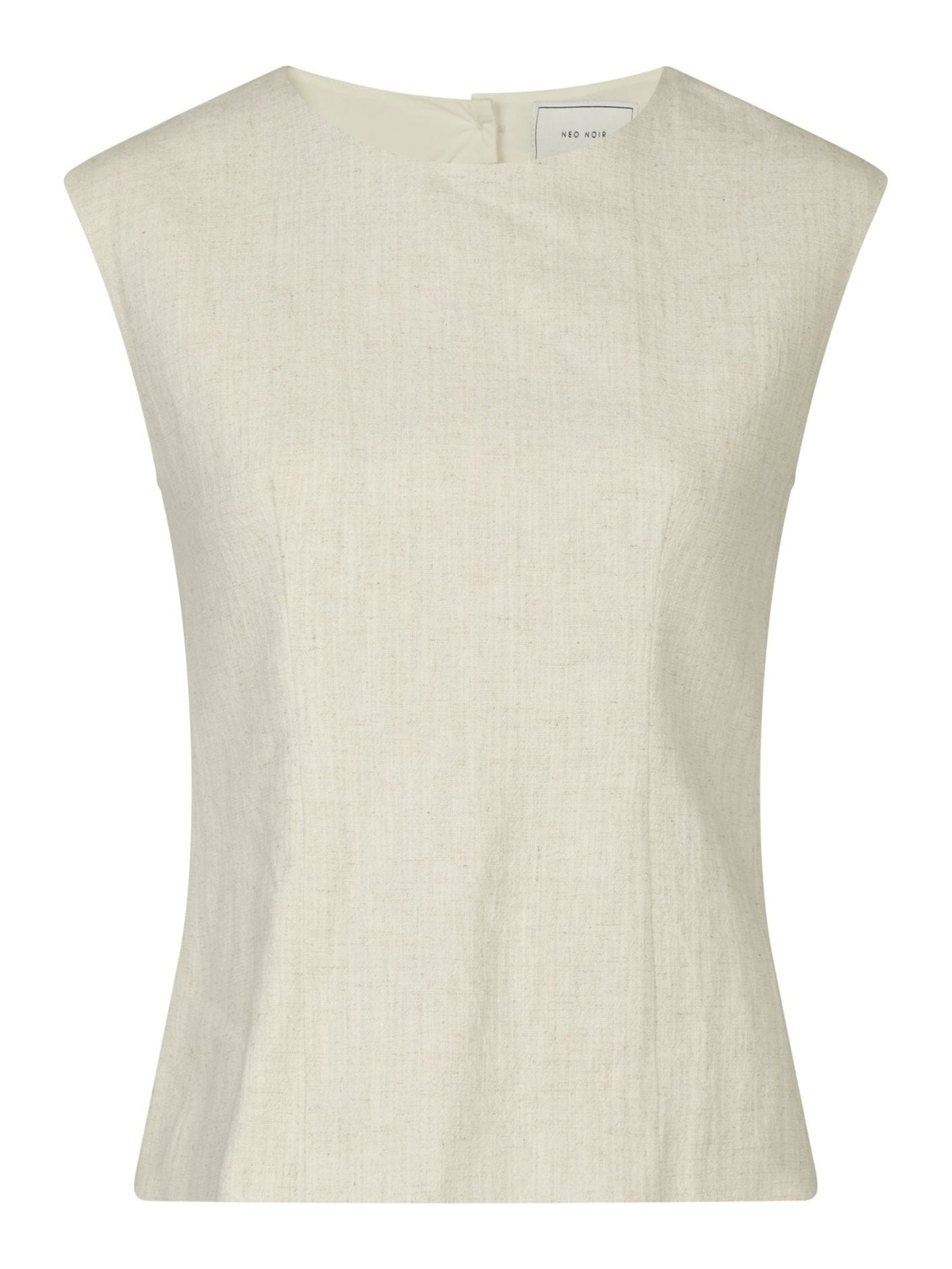Rafli Ramie Top - Beige