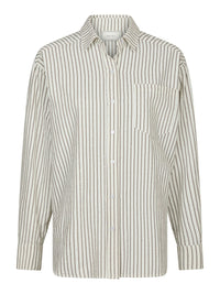 Dalma Gestreepte Blouse - Bruin