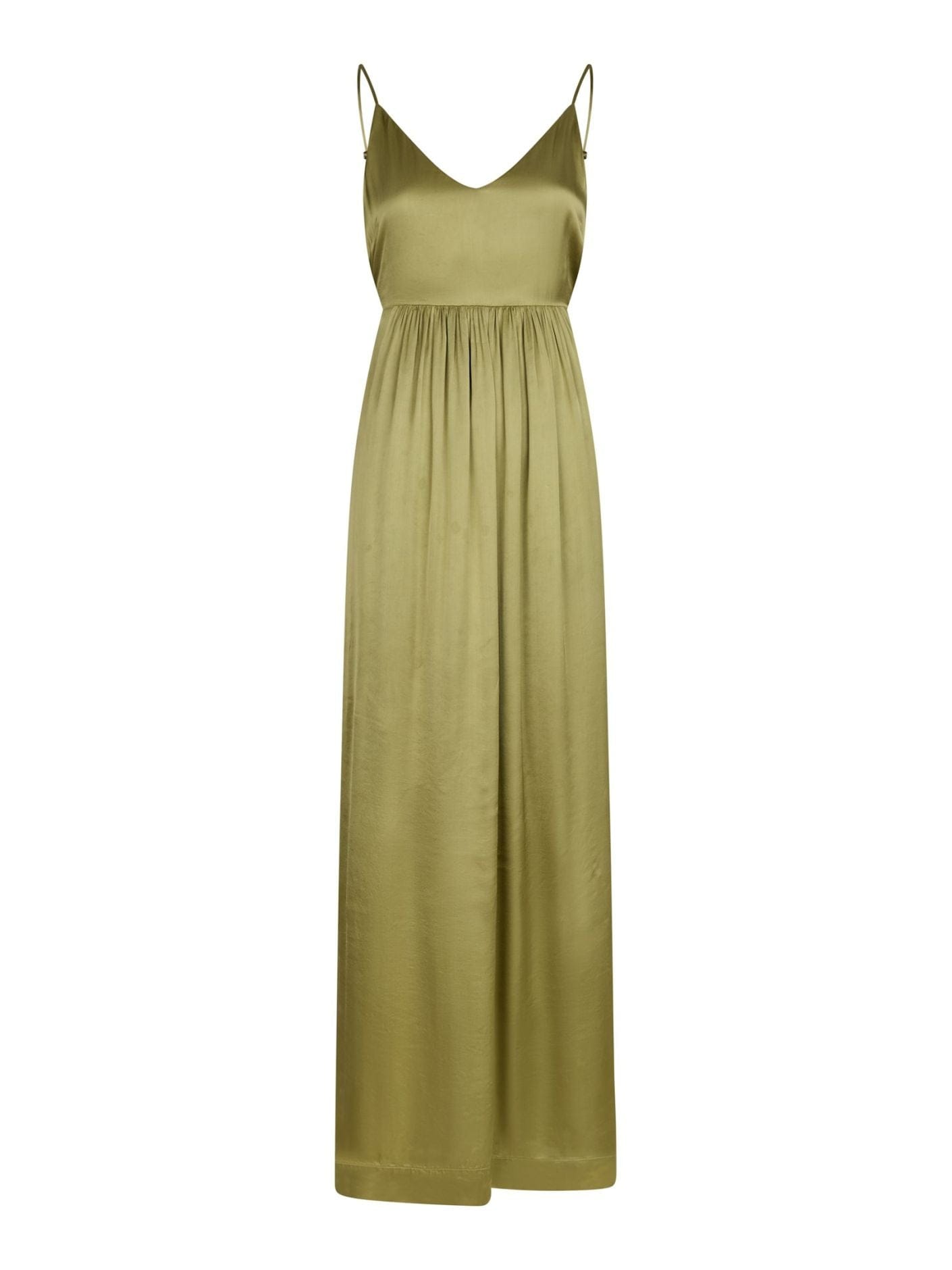 Savani Long Soft Dress - Groen