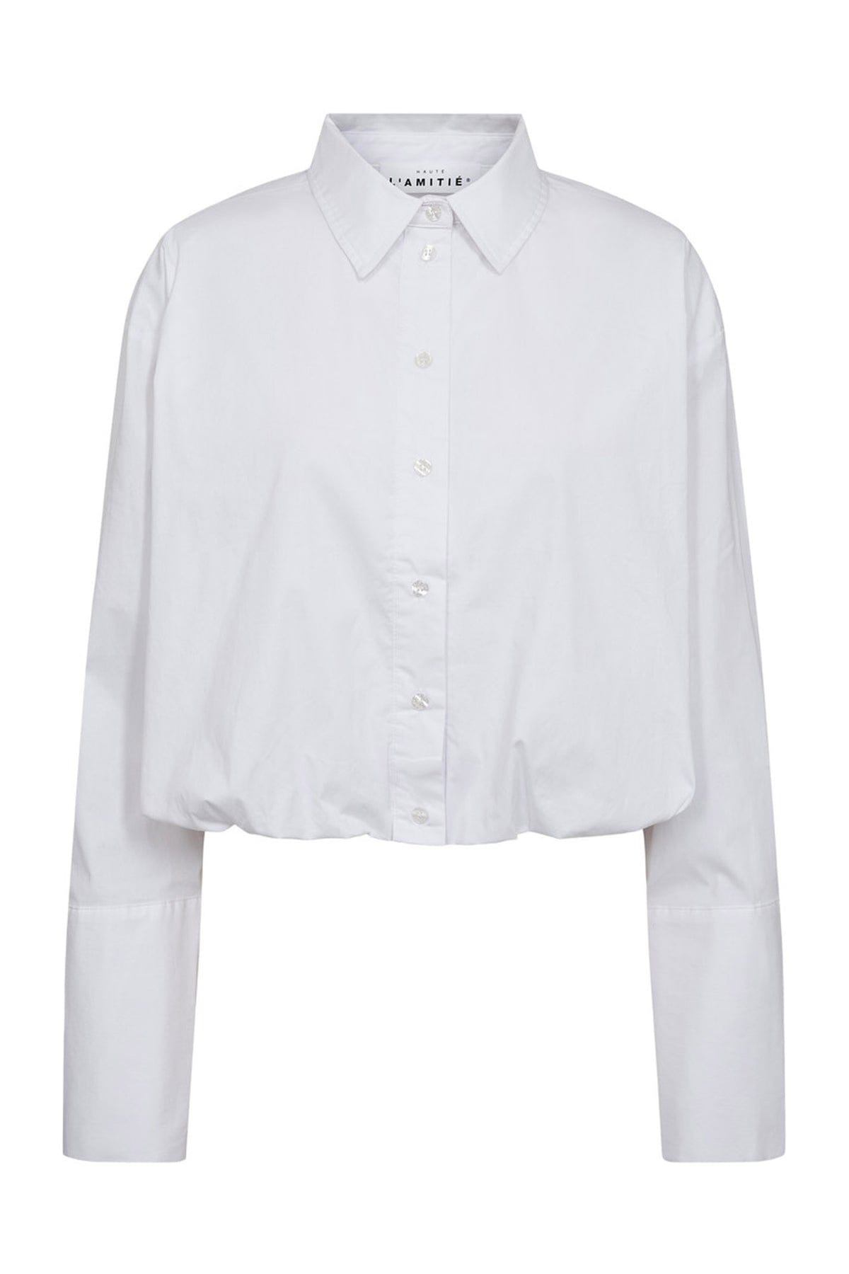 Cuff Balloon Blouse - Wit