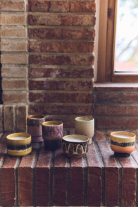 70's Ceramics: Small Scented Candle - Kyoto