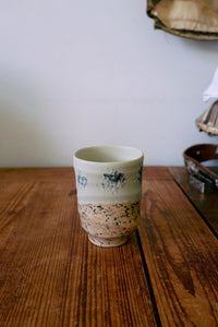 HKliving 70'S keramiek Koffie Mok - Tidal