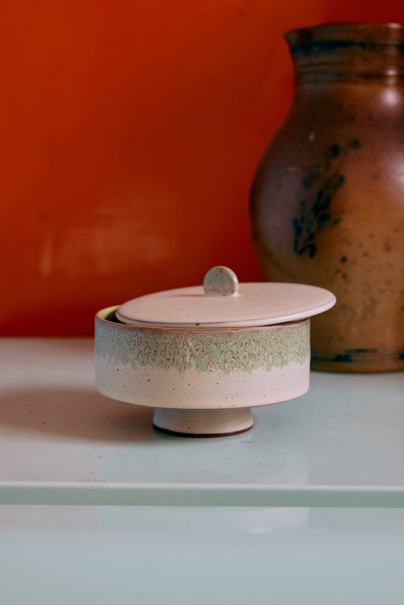 HKliving 70'S Ceramics Bonbon Bowl - Slush