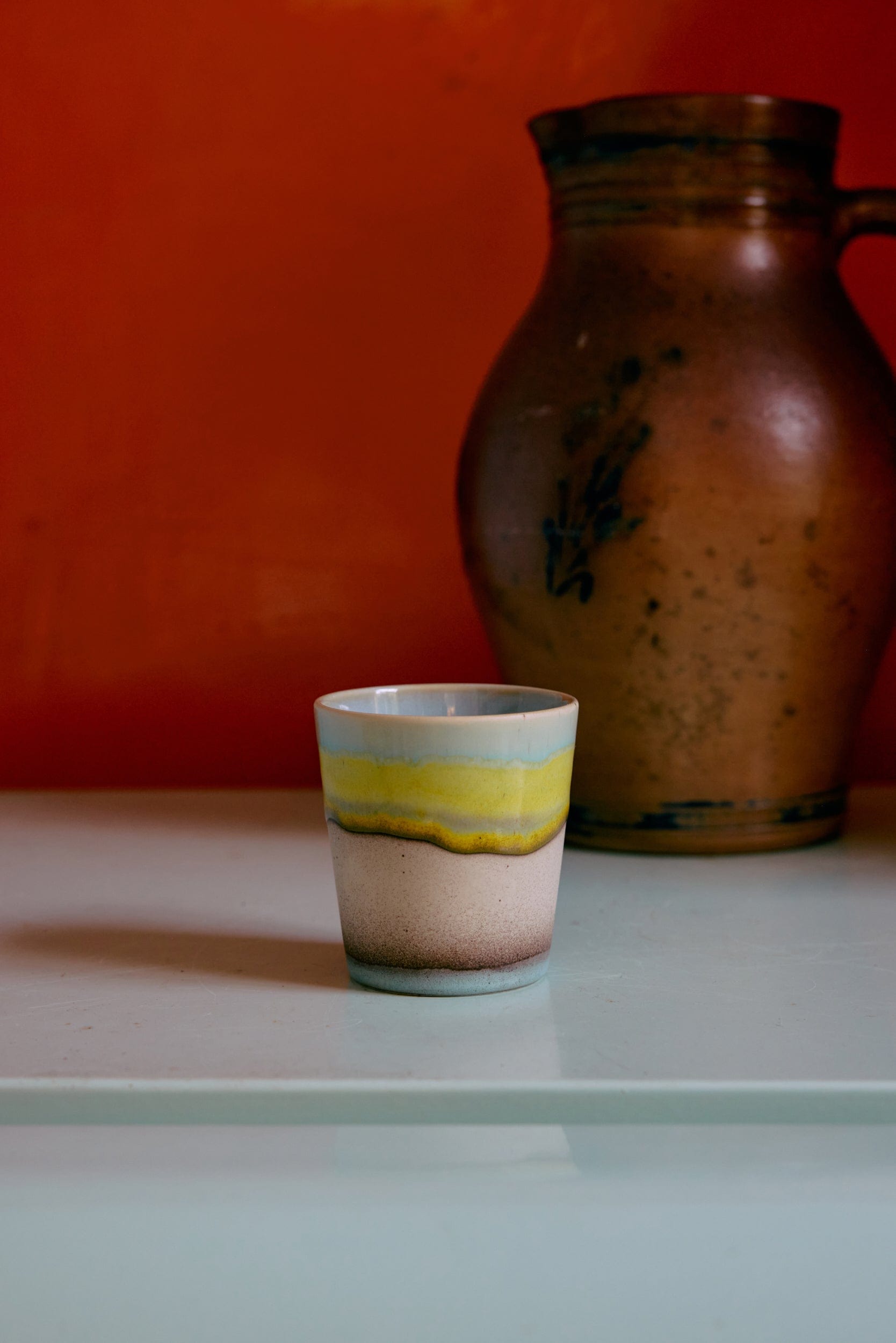 HKliving 70'S keramiek Americano Mok - Blast