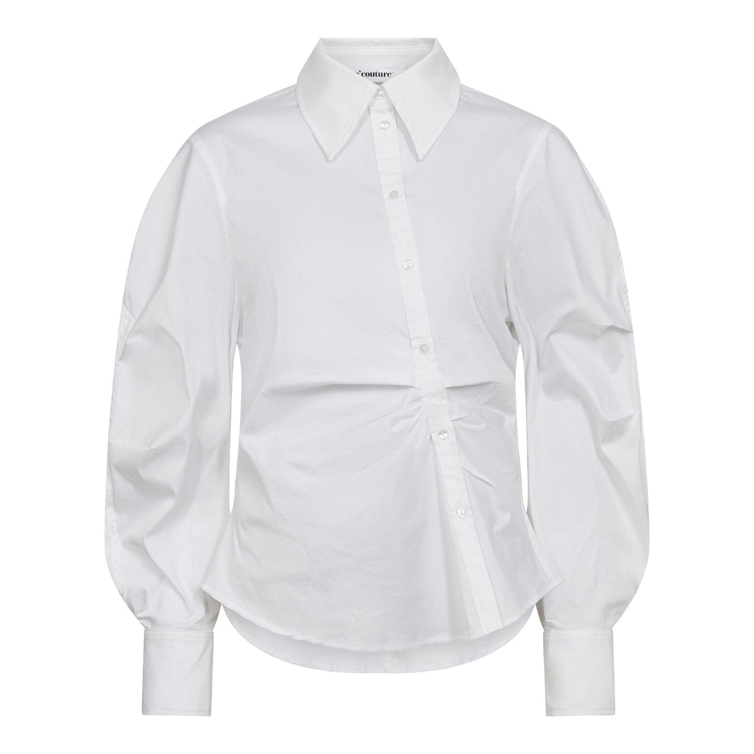 SannaCC Asy Placket Blouse - Wit