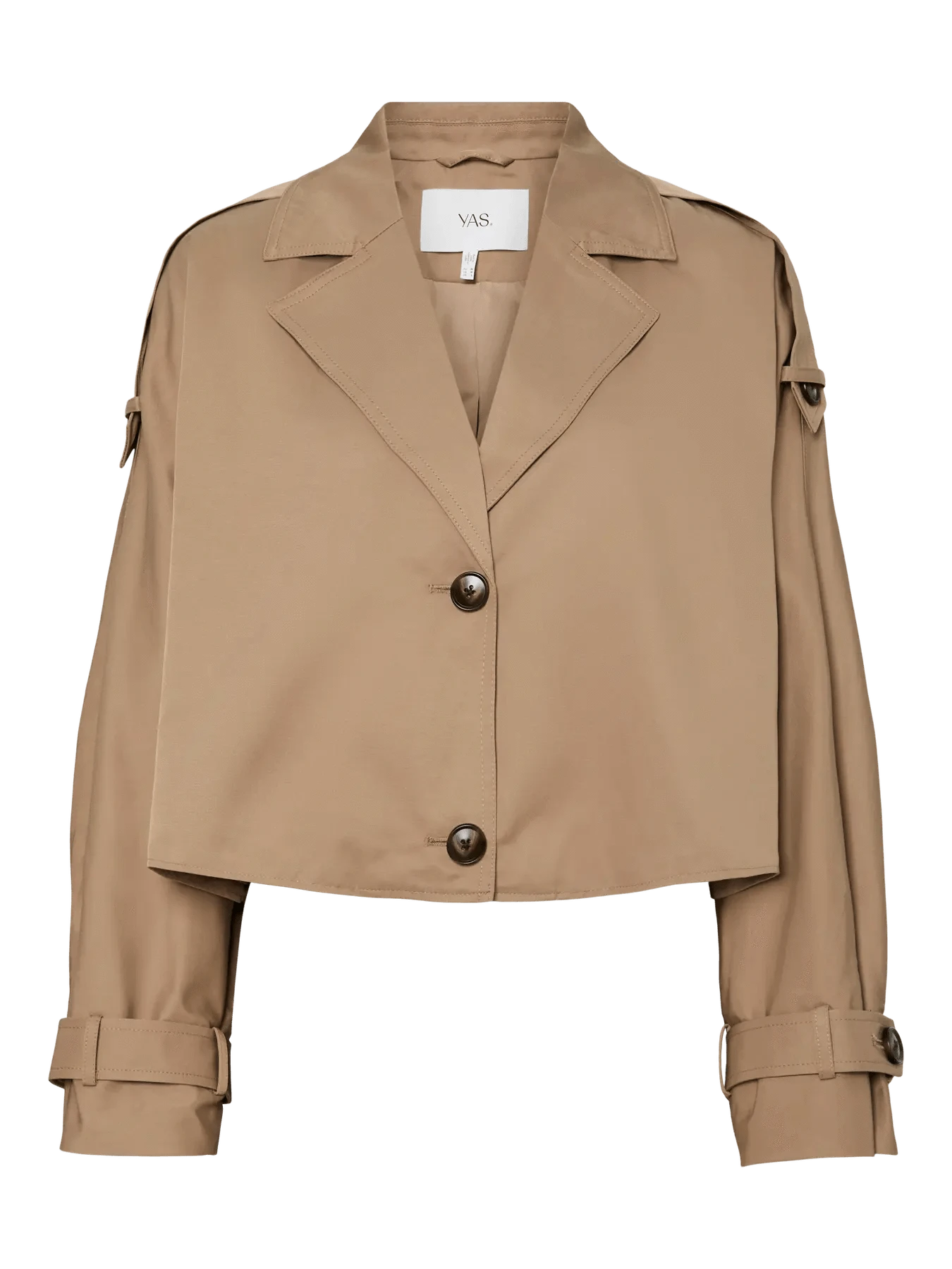 YASEmira Korte Trenchcoat - Beige