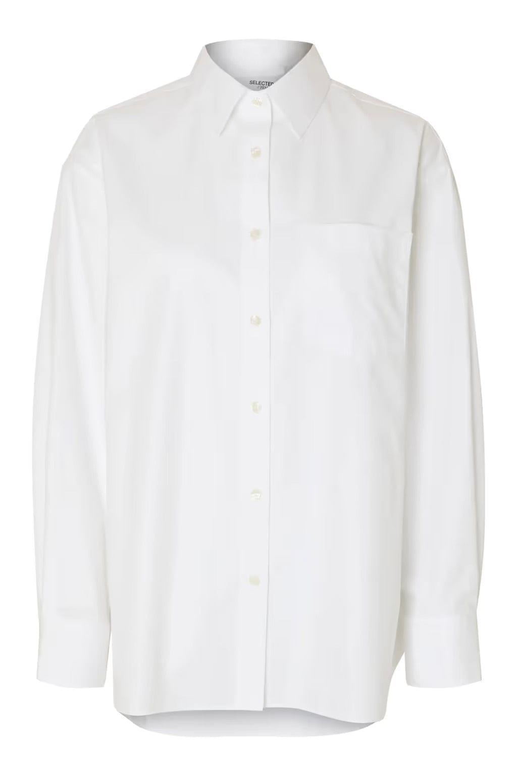 SLFEster Oversized Blouse - Wit