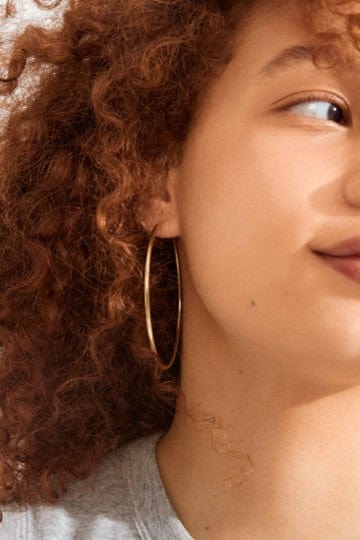 April Large Oorbellen - Goud