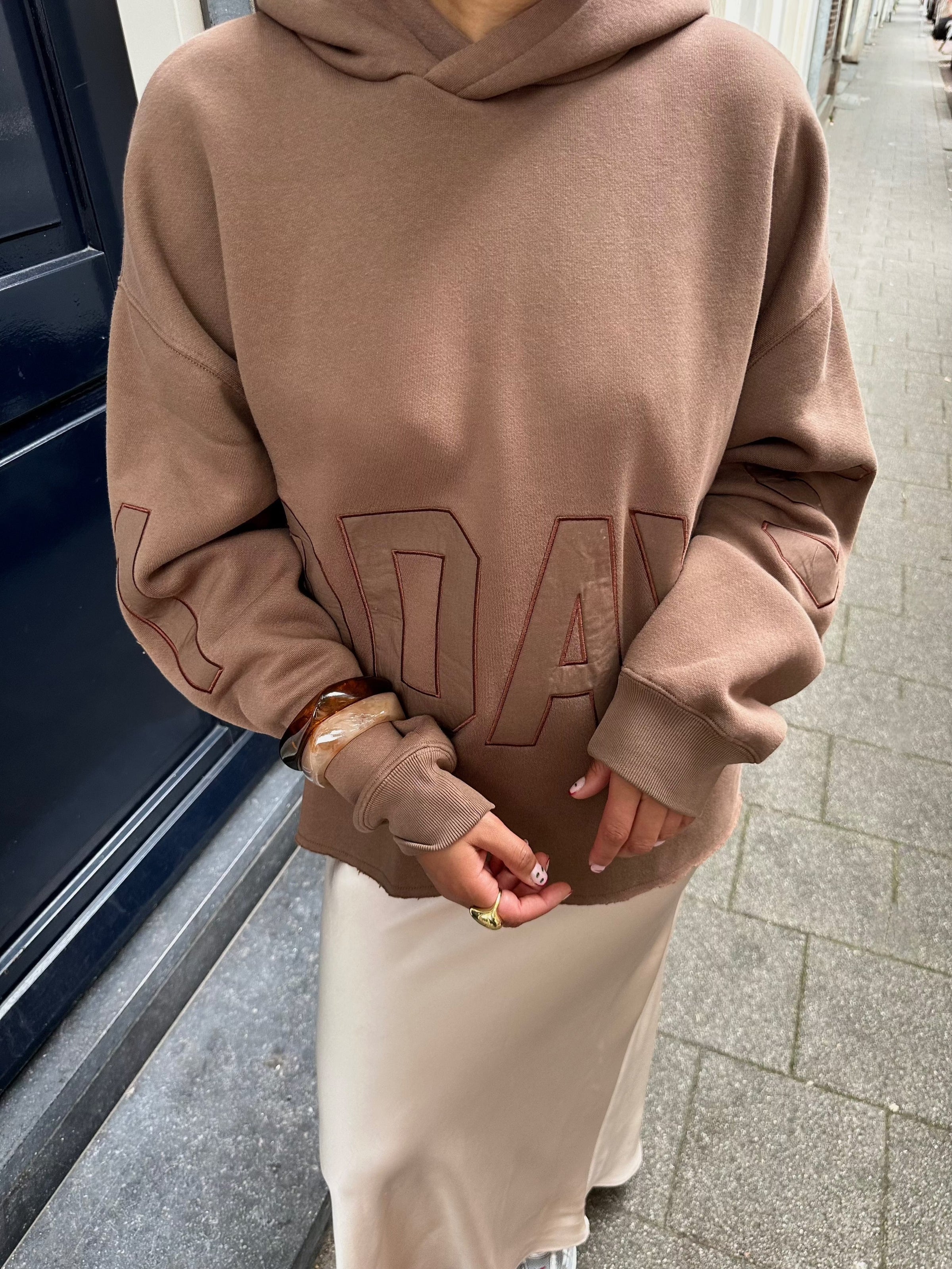 Statement Logo Hoodie - Bruin