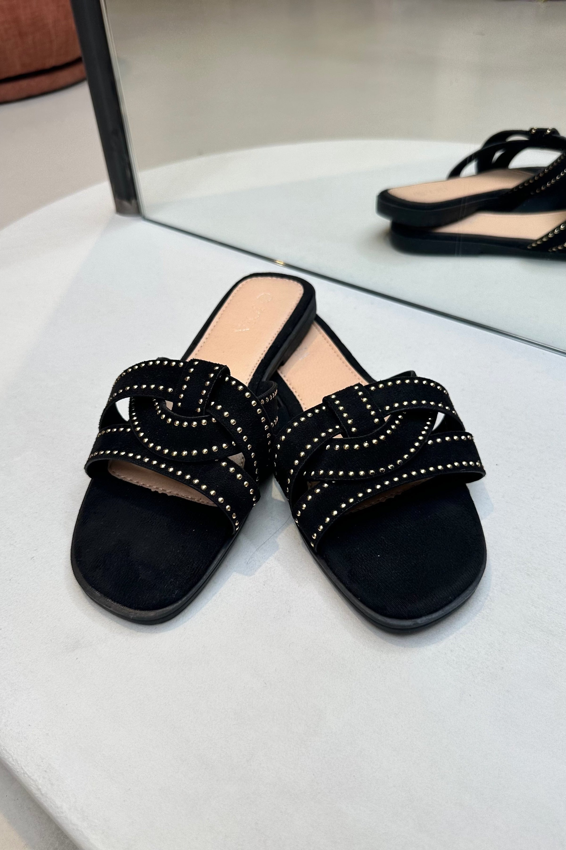 Joy Slippers - Zwart