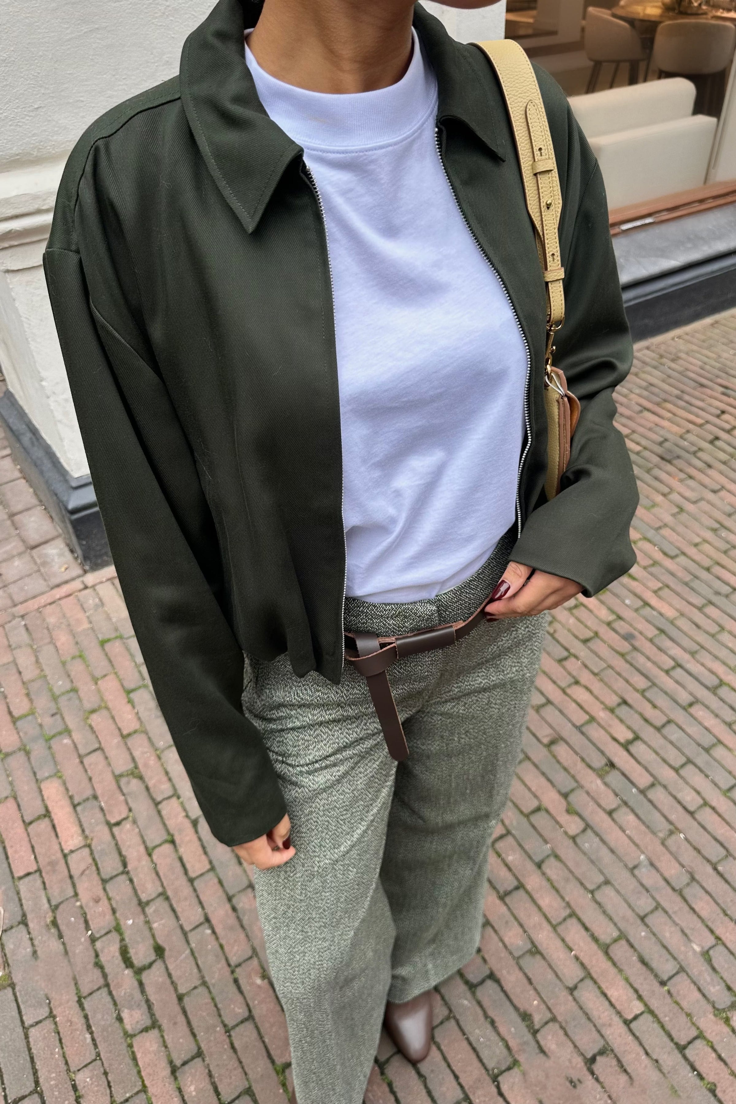 MSCHEsterika Jas - Donkergroen