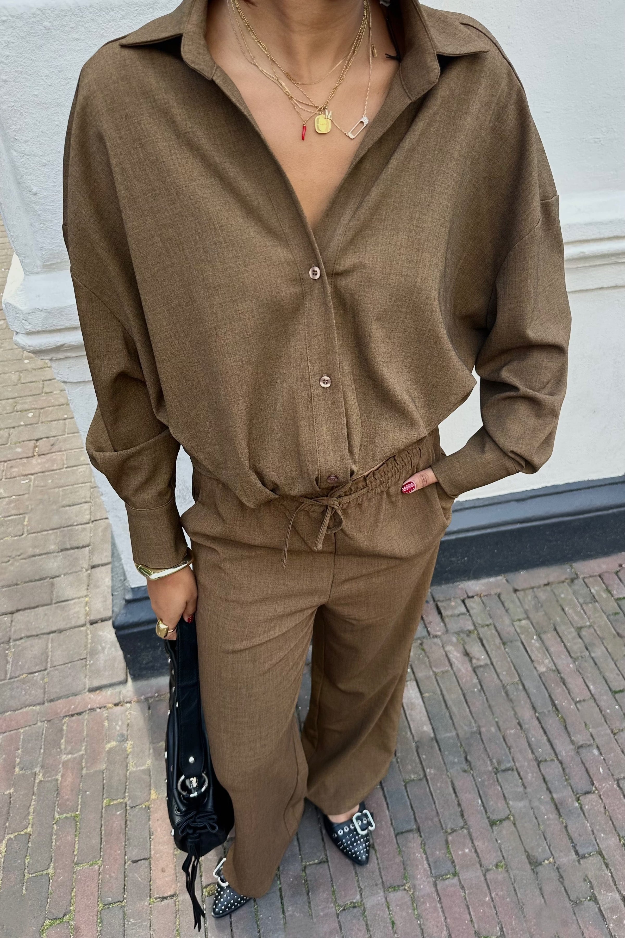 Hailey Blouse - Bruin