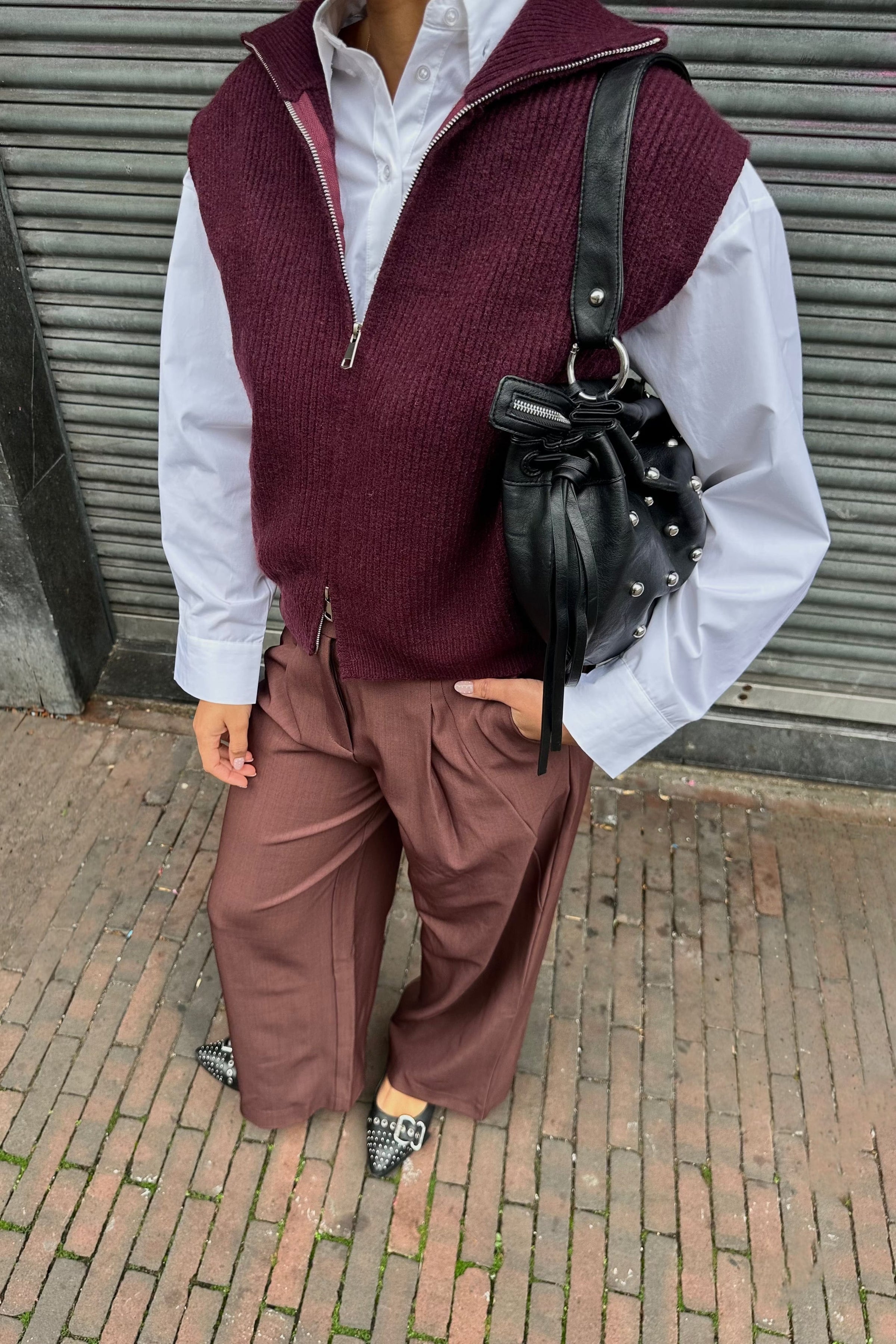 Mae Spencer - Bordeaux Rood