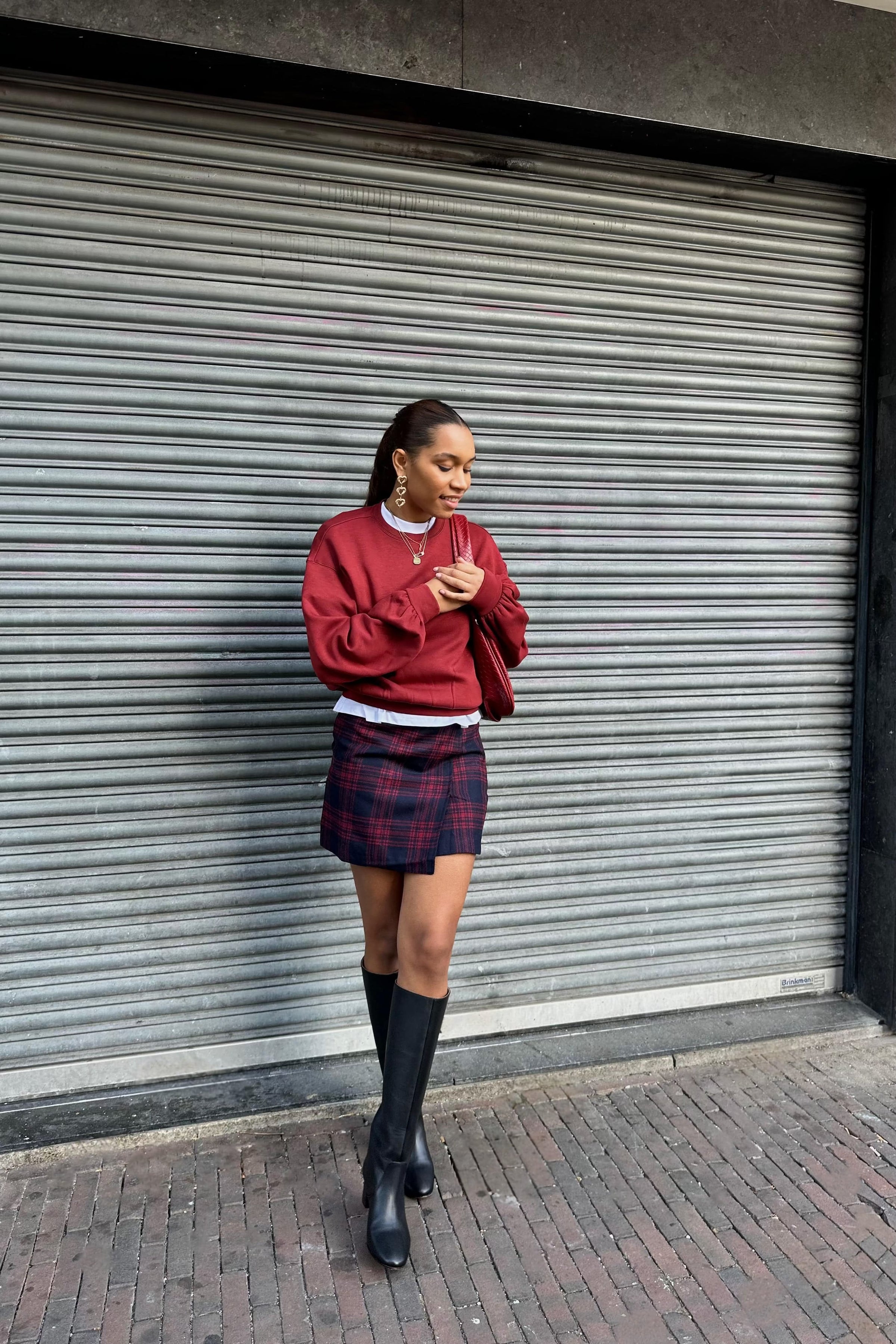 MSCHBrionna Ima Q Sweater - Rood