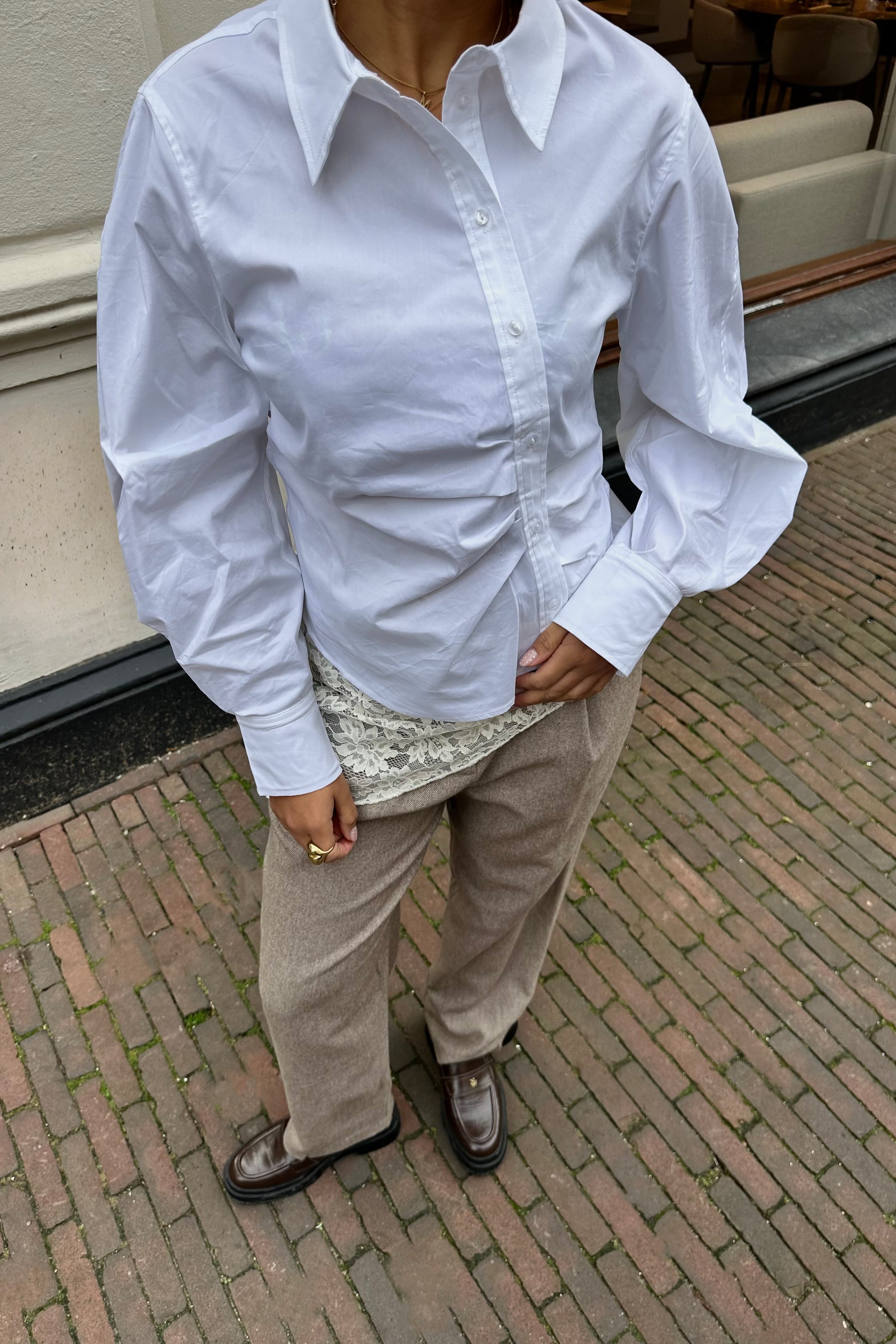 MeeraCC Pantalon - Walnoot