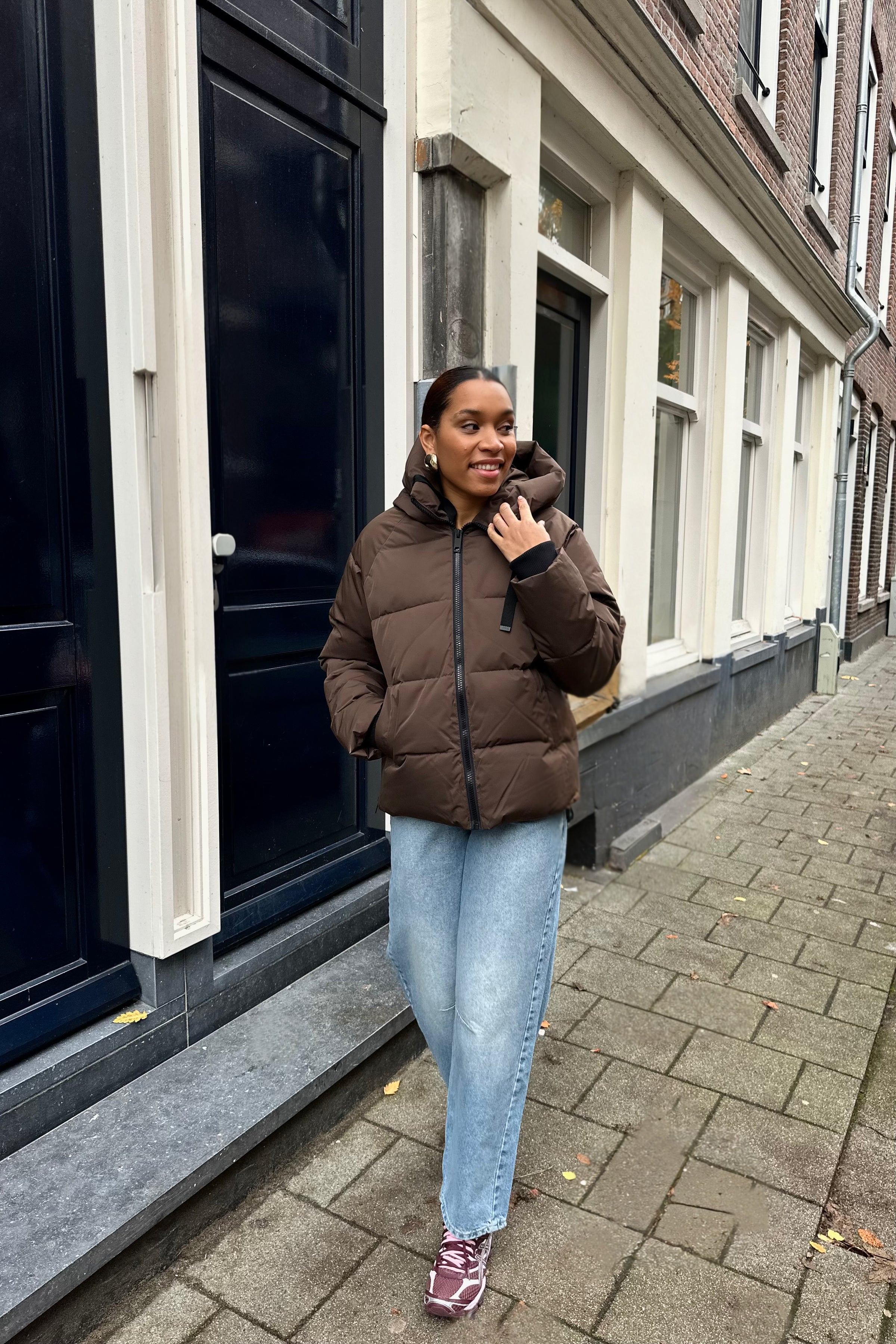 MSCHPavinaria Korte Jas - Slate Black