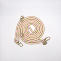 Multi Kleurrijk Lang Telefoonkoord - Beige/Roze/Groen
