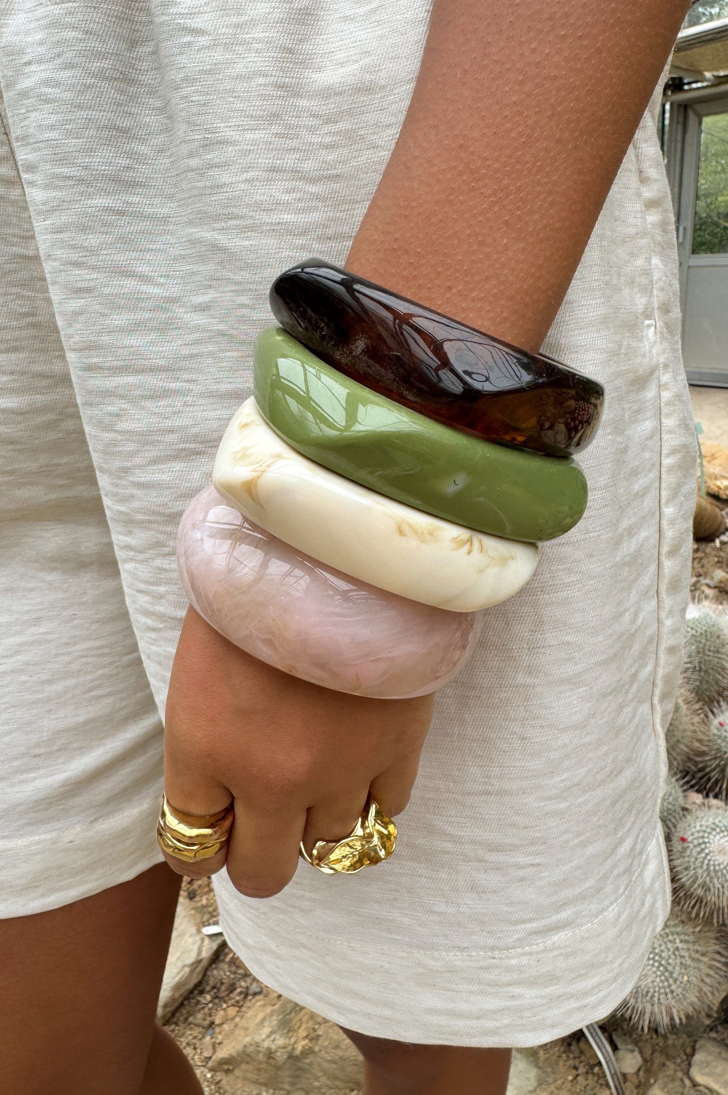 Bobby Armband - Beige