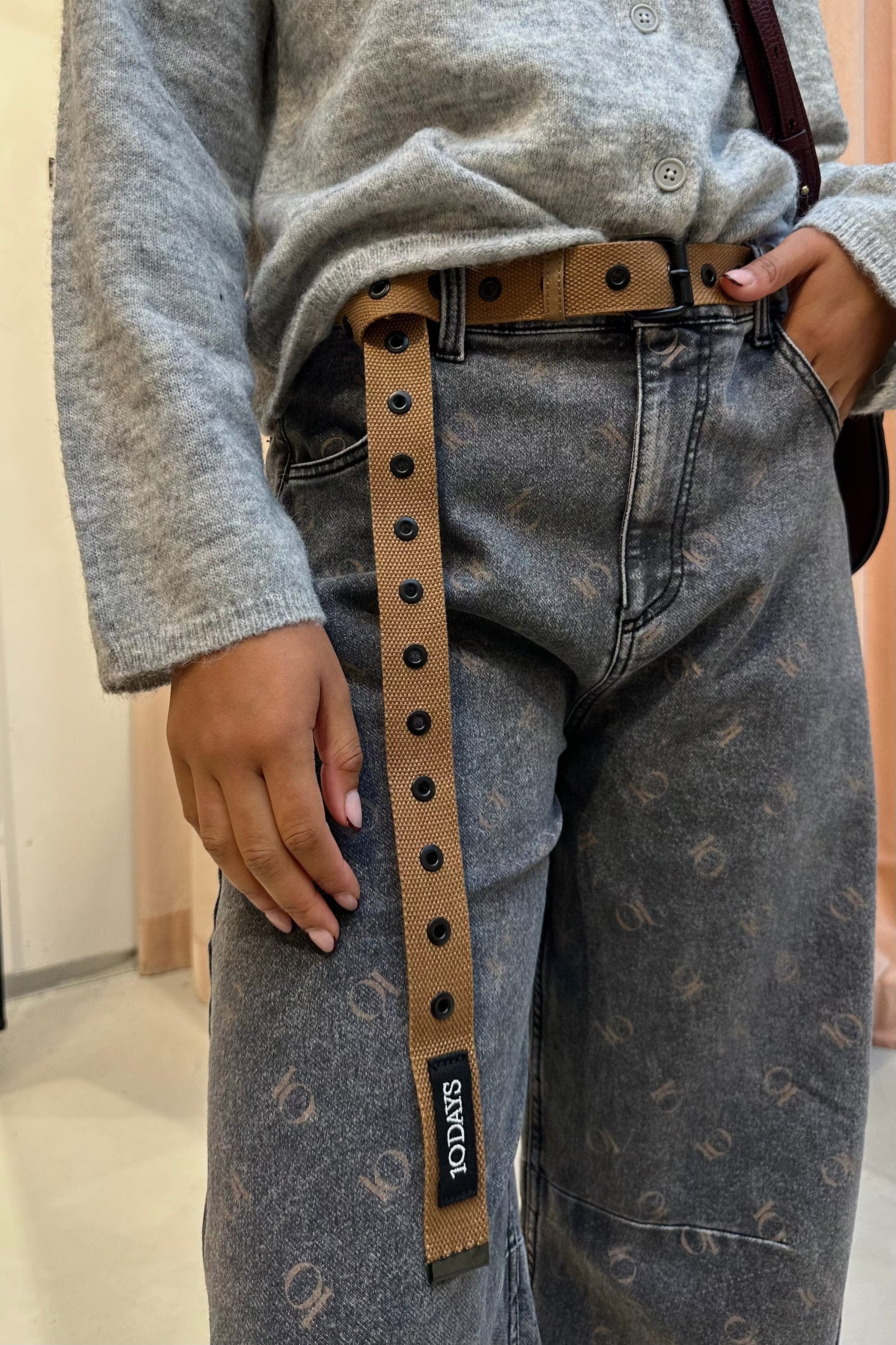 Canvas Belt - Bruin