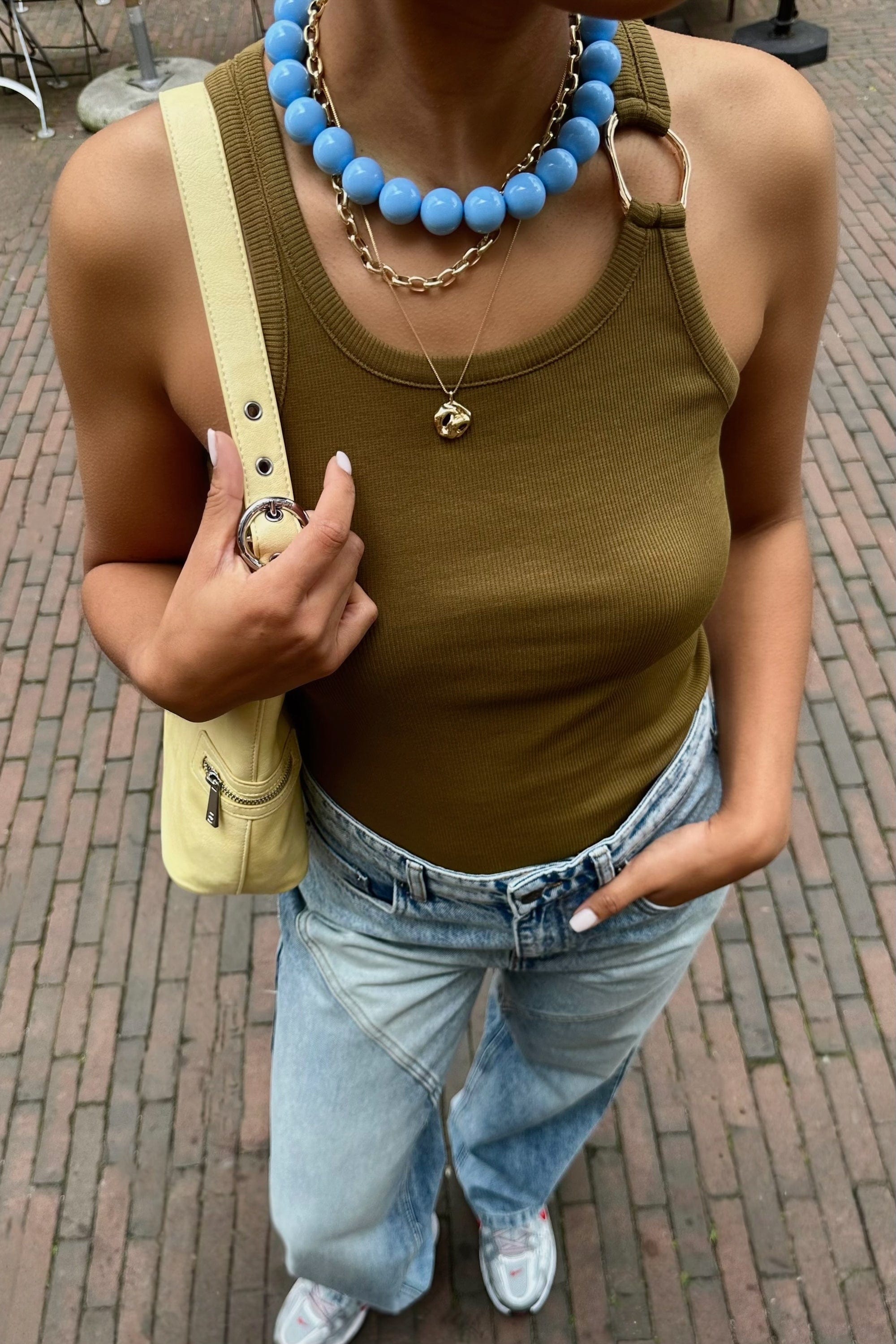 Charlotte Top - Groen