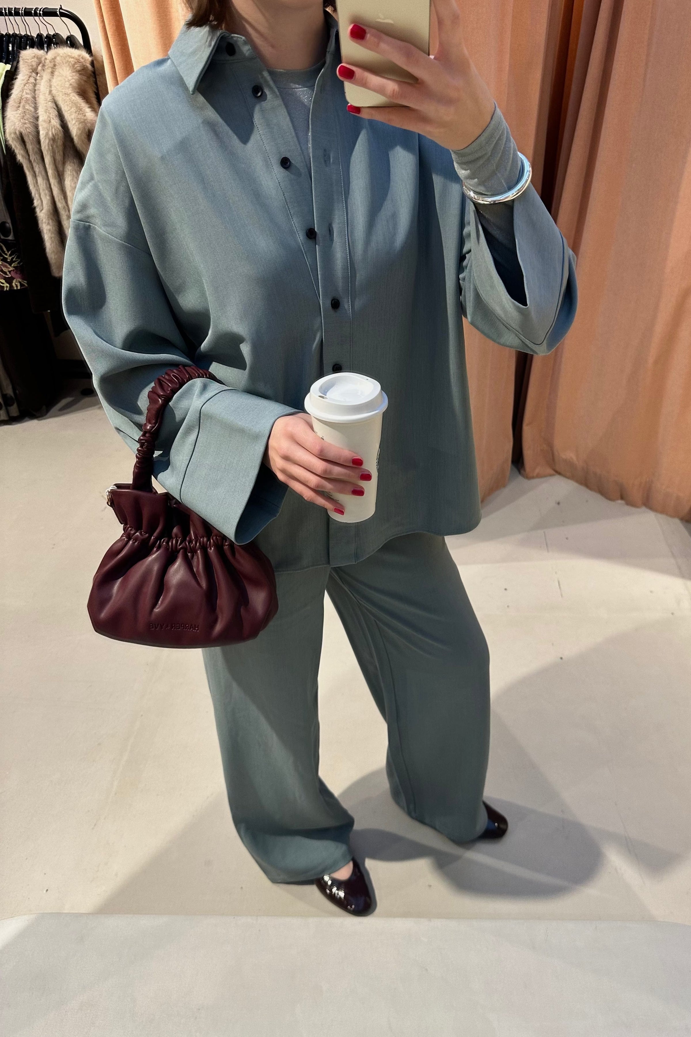 Mayra Blouse - Blauw