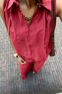 Garcia Top - Rood