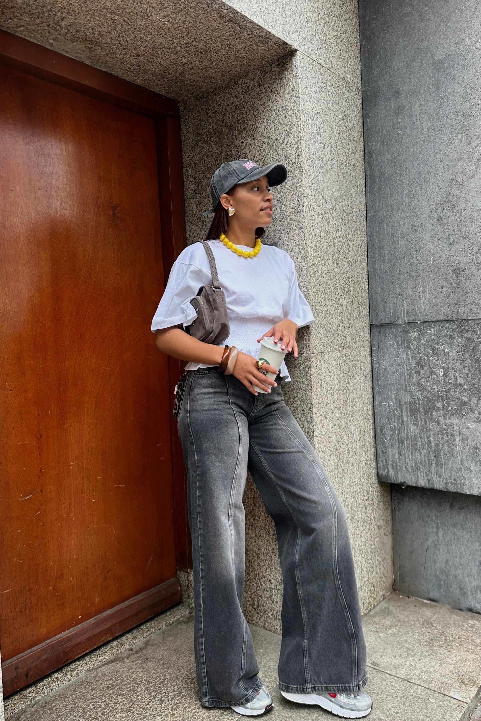 Vicky Wave Jeans - Zwart
