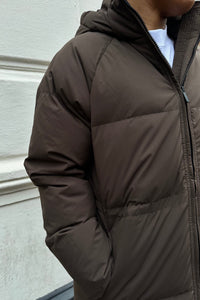 SLFMaya Puffer Jas - Donkerbruin