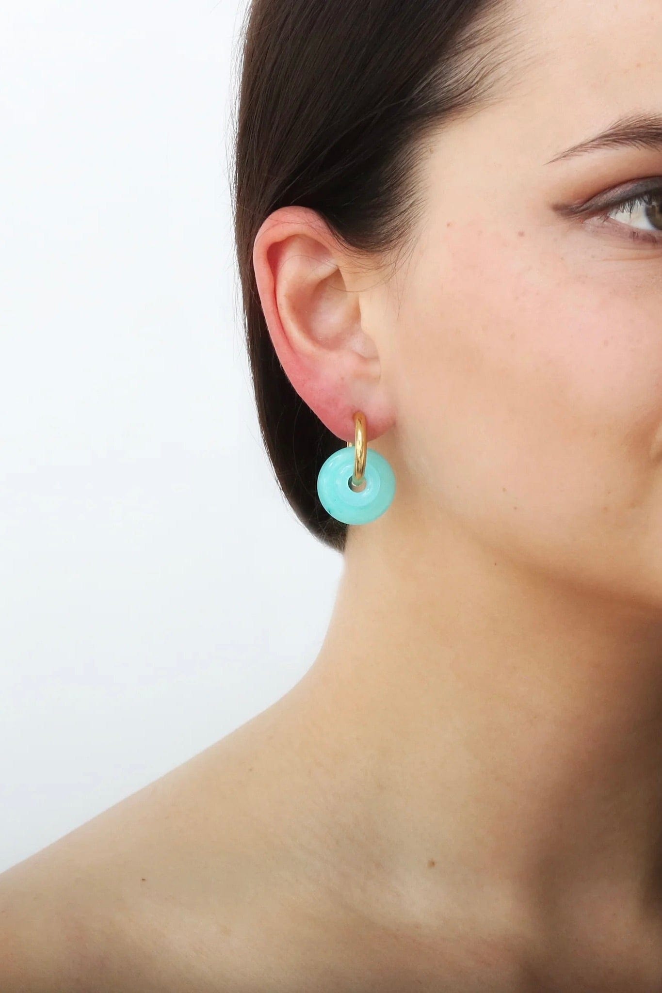 Klassieke Donut - Turquoise Jade