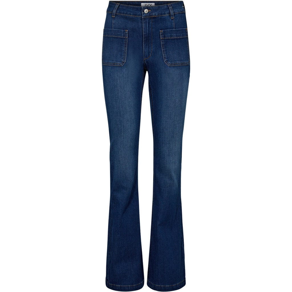 IVY Ann Charlotte Jeans - Donkere Denim