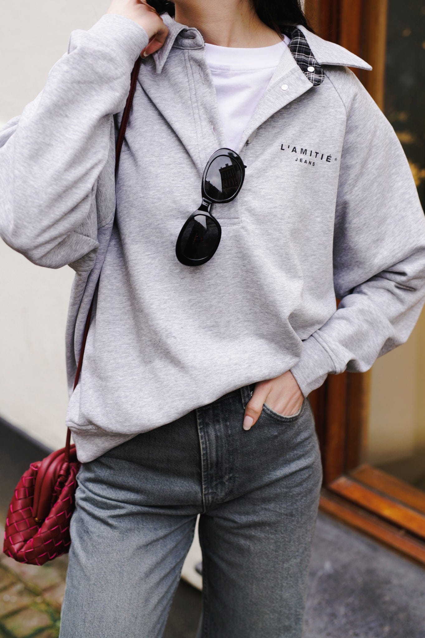Polo Logo Sweat - Grijs