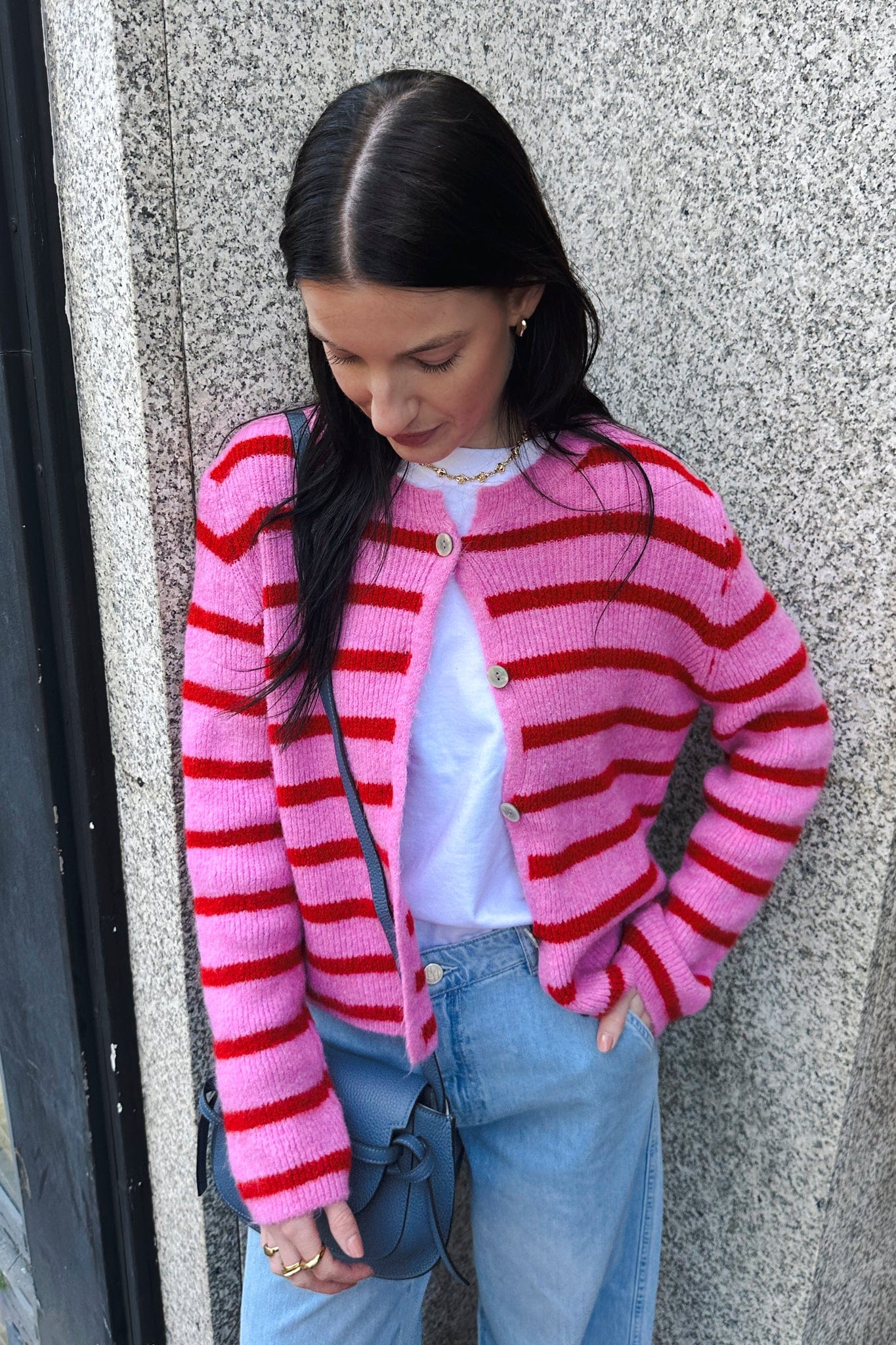 Lotte Vest - Roze/Rood