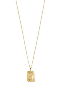 Pisces Recycled Zodiac Ketting - Goud