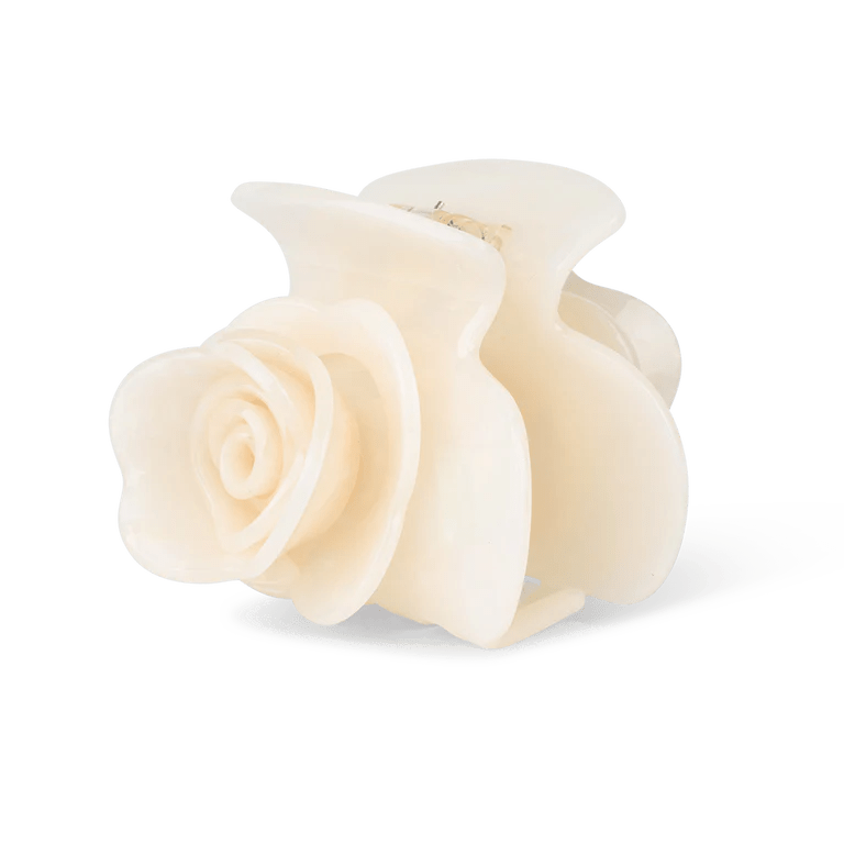 Rosie Big Haar Clip - White
