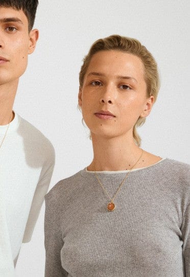 Sense Aventurine Ketting - Goud