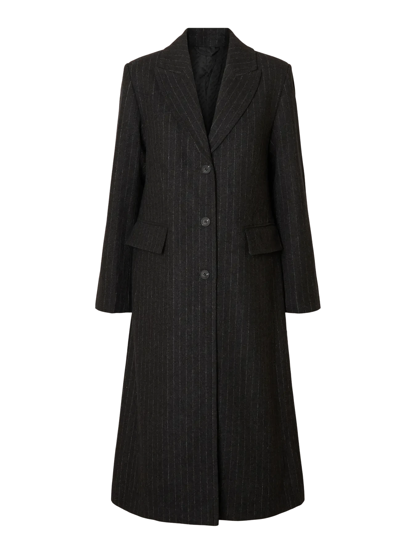 SLFAlly Wollen Jas - Grijs