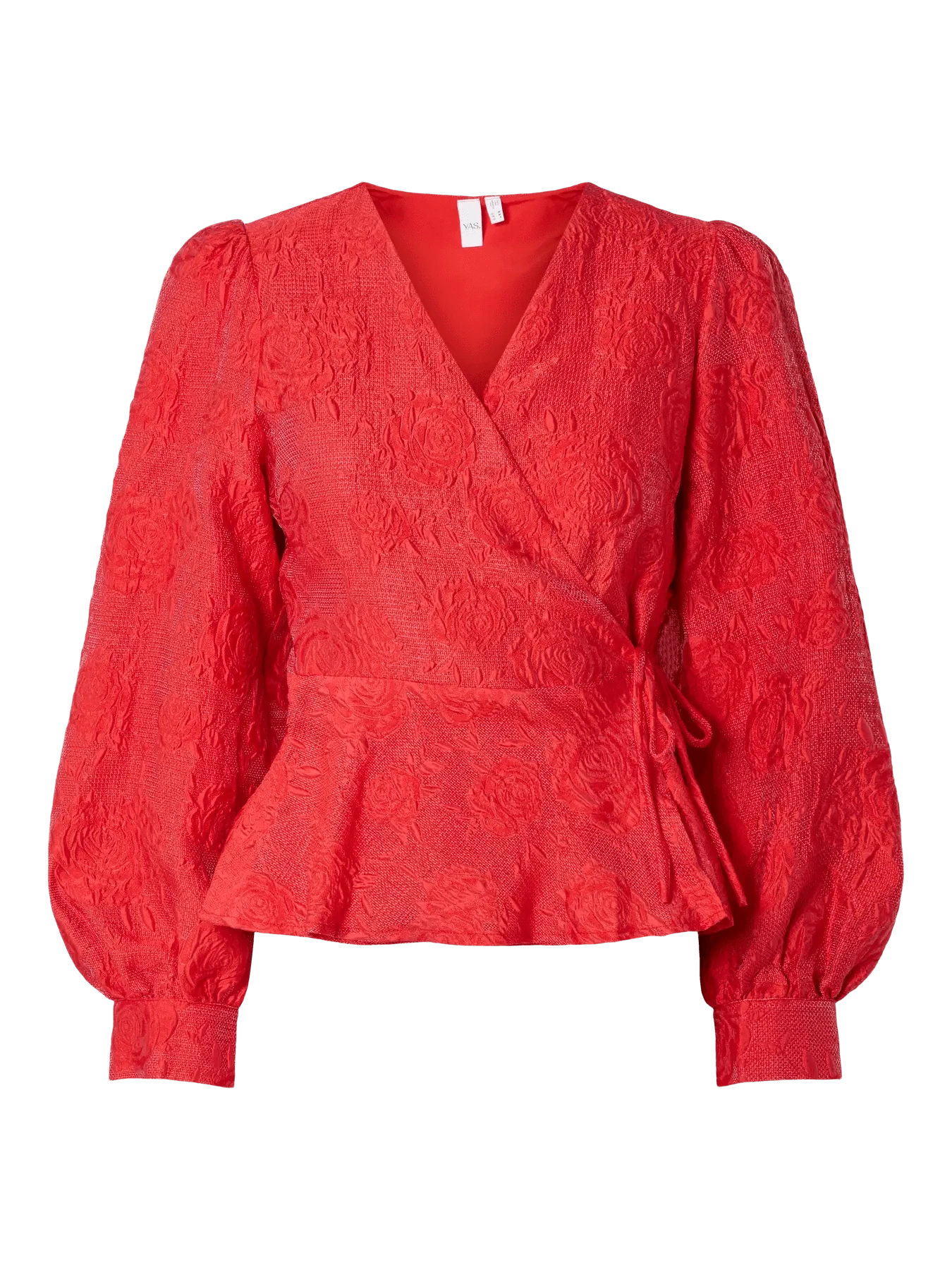 YASJorin Wrap Blouse - Rood
