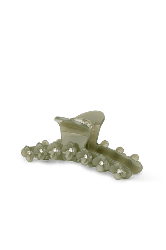 Bright Flower Clip Haarclip - Cool Matcha