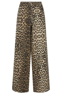 Leo CC Wijde Jeans - Bruin