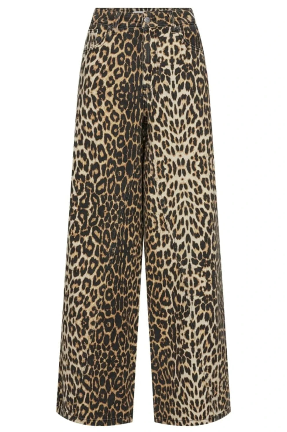 Leo CC Wijde Jeans - Bruin