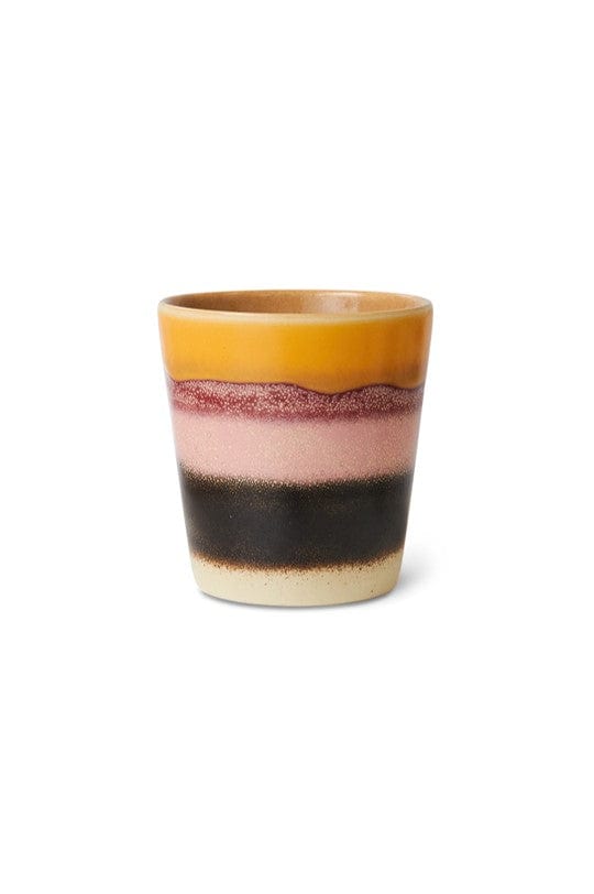 HKliving 70'S keramiek Koffie Mok - Sunset