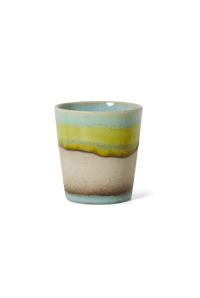 HKliving 70'S keramiek Americano Mok - Blast