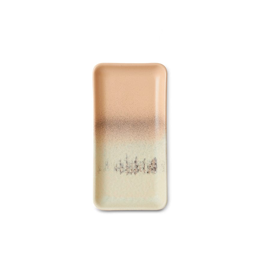HKliving 70's Keramiek Klein Dienblad - Breeze