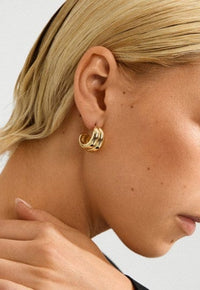 Miko Oorbellen - Goud