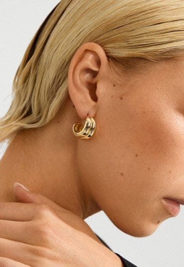 Miko Oorbellen - Goud