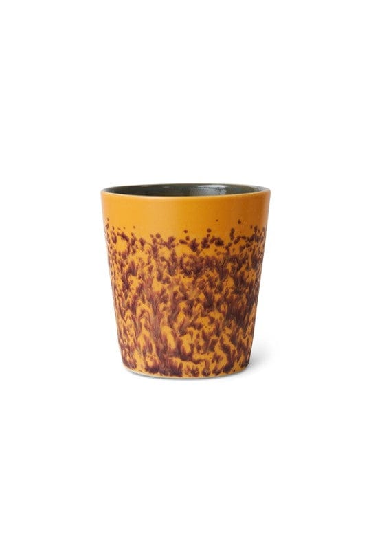 HKliving 70'S keramiek Koffie Mok - Bay