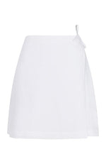 Kinsa Linen Skirt - White