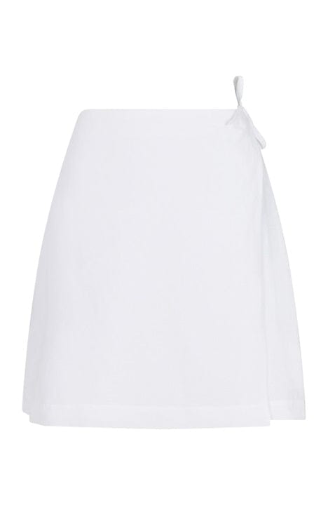 Kinsa Linen Skirt - White