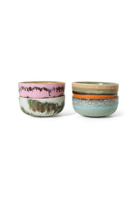 HKliving 70'S Ceramics Tapas Bowls - Renaissance